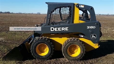 jd 318d skid steer specifications